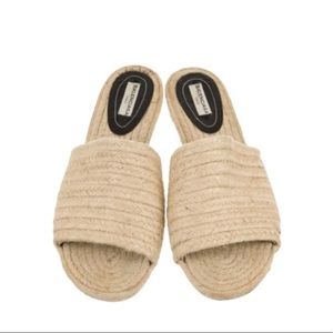 Balenciaga Jute Slides